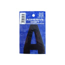 Castle Promotions A - 3in. Adhesive Digit - Black - Pack Of 12 - DPX12A