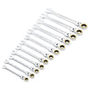 Draper 12Pc Flex Head Ratchet Spanner - 3932