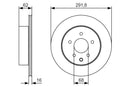 Bosch Brake Disc Pair Part No - 0986479S31