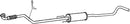 Klarius GM434M - Box With Centre Pipe  - Fits Opel Corsa 1.4i