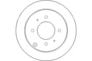 Disctech Brake Disc (Single) - Fits Bmw, Hyundai - ABD2969 - Rear Axle