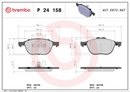 Brembo Brake Pad Set - P24158