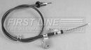 First Line Brake Cable- RH Rear - FKB3064 fits Mitsubishi Colt drum 04-