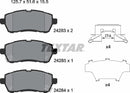 Daihatsu Mazda Subaru Suzuki, Brake Pad Set - Textar 2428303