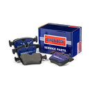 Borg & Beck Rear Brake Pad Set - BBP2516 fits L'Rover Discovery Sport 12/14-