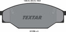 Textar Brake Pad Set - 2115801