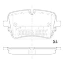 Borg & Beck Brake Pads - BBP2882