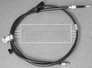 Borg & Beck Brake Cable - BKB3709 fits GM Astra J, Cascada 04/13-