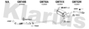 Klarius GM749B - Centre Pipe  - Fits Opel Astra J 2.0CDTI