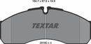 Textar Brake Pad Set - 2916002