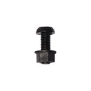 Pearl Consumables Number Plate Screws & Nuts - Black - Pack of 50 - PNP422R
