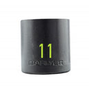 Carlyle Hand Tools 1/2in Drive 11mm 6 PT Stubby Impact Socket - CISST1211M