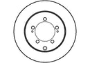 Disctech Brake Disc (Single) - Fits Mazda, Mitsubishi - ABD2714 - Rear Axle