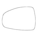 APEC Replacement Stick-On Standard Vehicle Mirror Glass LHS - AMS2666