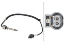 HELLA 6PT 358 181-451 Sensor, exhaust gas temperature - 2-pin connector