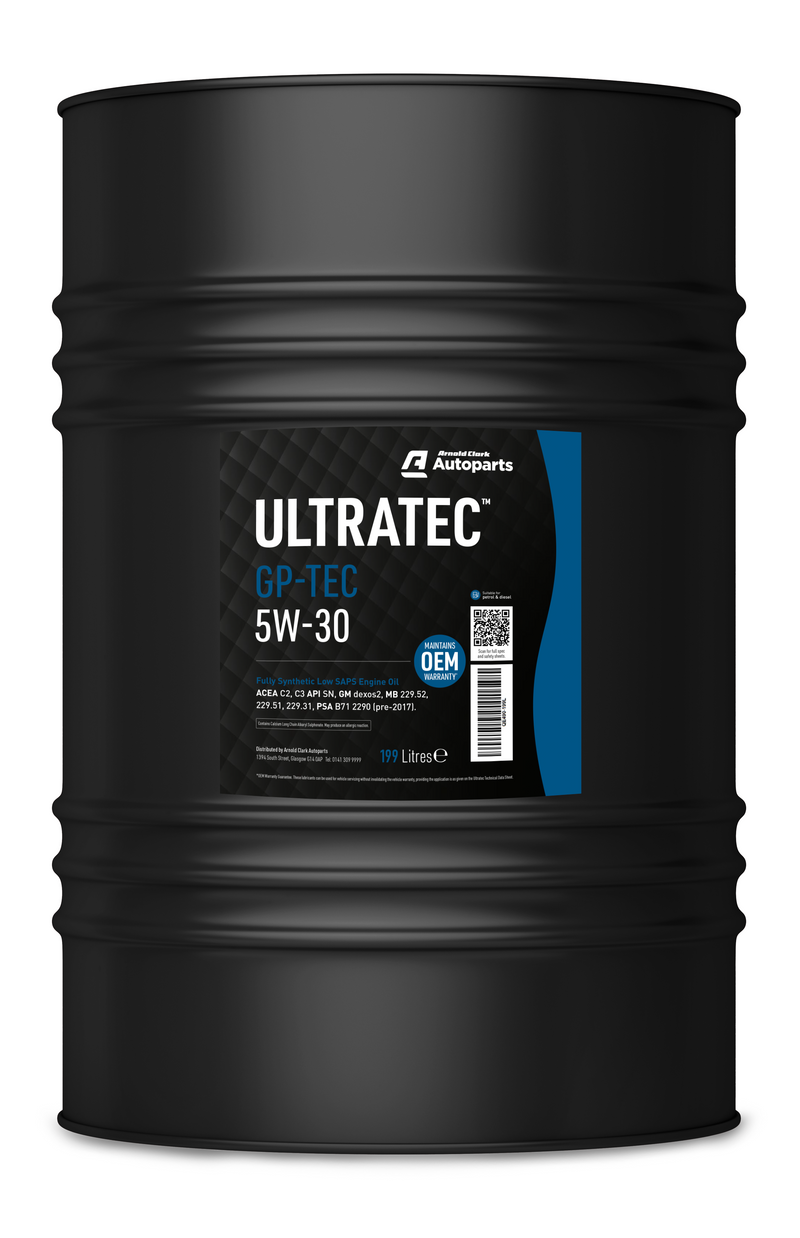 Ultratec GP-TEC 5W30  199ltr - 199 Litre Barrel Engine Oil