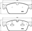 Mintex Brake Pad Set fits - MDB3387 (also fits other vehicles)
