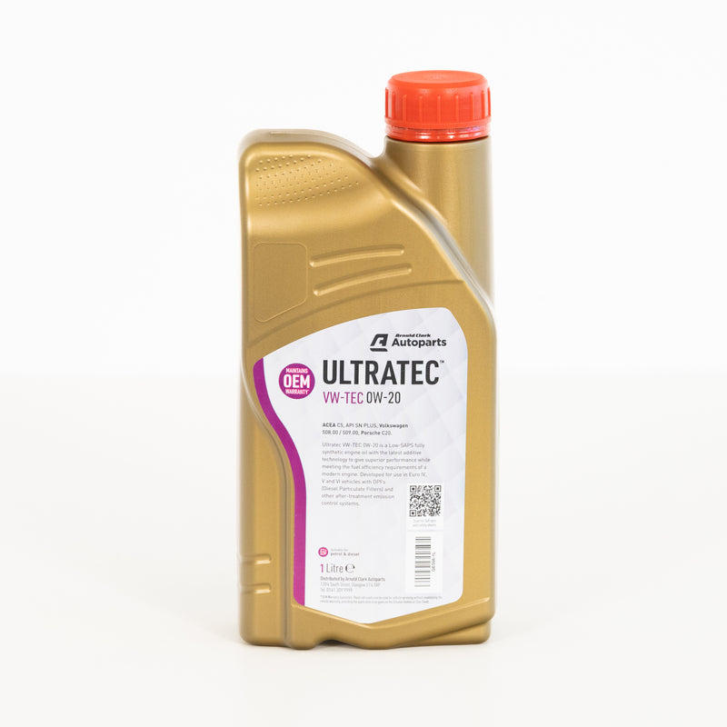 Ultratec VW-TEC 0W20 - 1 Litre Engine Oil