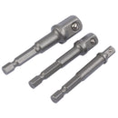Draper Bit Coupler Set 1/4" 3/8" 1/2" - 00005
