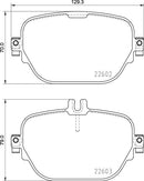 Mintex Brake Pad Set fits -MercedesBenz MDB3976 (also fits other vehicles)