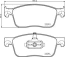 Mintex Brake Pad Set fits -Citroën Opel Peugeot Toyota Vauxhall MDB3992 (also fits other vehicles)