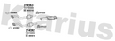 Klarius 314562 - Catalyst Type Approved  - Fits BMW 135i 3.0