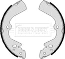 Borg & Beck Brake Shoe  - BBS6250