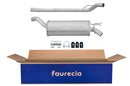 FAURECIA 8LD 366 035-901 Rear Muffler - Easy2Fit® Kit - fits TOYOTA YARIS
