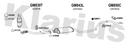 Klarius GM839T - Front Pipe  - Fits Opel Insignia 1.6CDTi