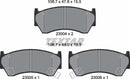Textar Brake Pad Set - 2300401