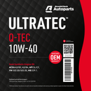 Ultratec Q-TEC 10W40 - 20Litre Engine Oil