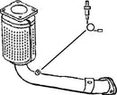 Klarius 321574 - Catalyst Type Approved Withpip  - Fits Citroen Saxo 1.6i