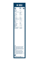 Bosch Rear Wiper Blade - 350mm - H352