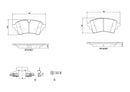 Brembo Brake Pad Set - P85186