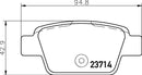 Mintex Brake Pad Set fits -Alfa Romeo Chrysler Fiat MDB2238 (also fits other vehicles)