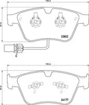 Mintex Brake Pad Set fits -Bentley MDB3181 (also fits other vehicles)