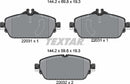 Textar Brake Pad Set - 2203101