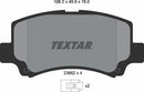 Textar Brake Pad Set - 2366201