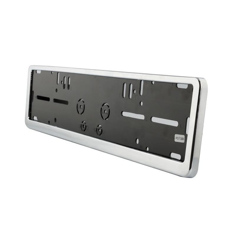Chrome Plates ABS Number Plate Holder with Backing Plate