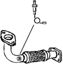 Klarius 301634 - Front Pipe For Cat  - Fits Honda Accord 2.4i