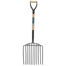 Draper 10 Prong POT Fork Wood MYD - 34227