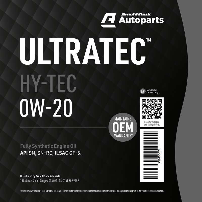 Ultratec HY-TEC 0W20 - 1 Litre Engine Oil