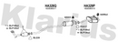 Klarius HA328Q - Box With Centre Pipe  - Fits Honda Civic 2.0i