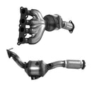 BM Cats Approved Petrol Catalytic Converter - BM92614H with Fitting Kit - FK92614 fits Ford