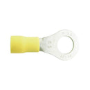 Wot-nots Wiring Connectors - Yellow - Ring - 8mm - Pack of 2 - PWN305