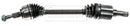 Borg & Beck Driveshaft - LH - BDS1593