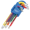 Draper Expert L Colour Ball HEX Key Set 9PC - 66132