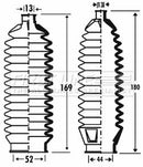 First Line Steering Gaiter Kit  - FSG3308 fits Honda Civic 07-on