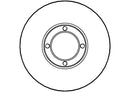 Disctech Brake Disc (Single) - Fits Austin-healey, Cadillac - ABD2789 - Front Axle