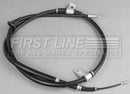First Line Brake Cable- LH Rear - FKB2037 fits Hyundai Sonata (+ABS) 94-96